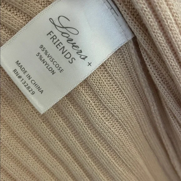 Lovers + Friends Cream Duster Sweater Size M - Picture 3 of 6